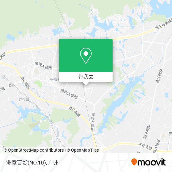 洲意百货(NO.10)地图