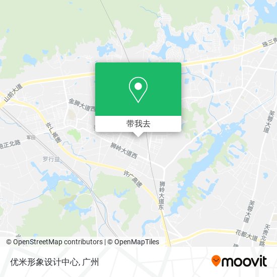 优米形象设计中心地图