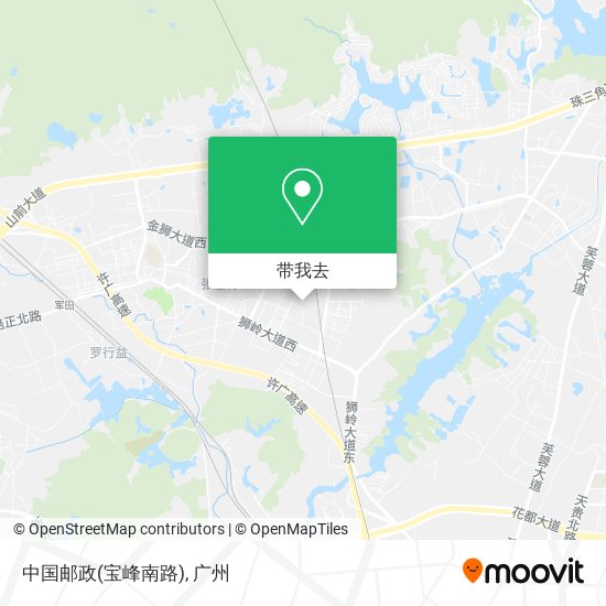 中国邮政(宝峰南路)地图