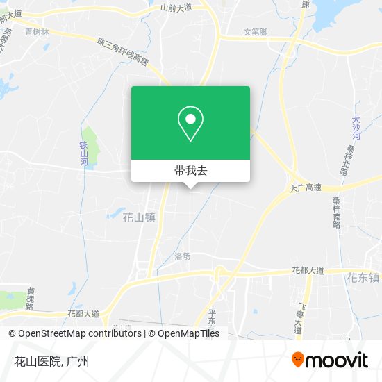 花山医院地图