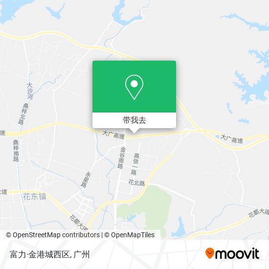 富力·金港城西区地图