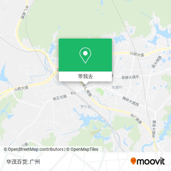 华茂百货地图