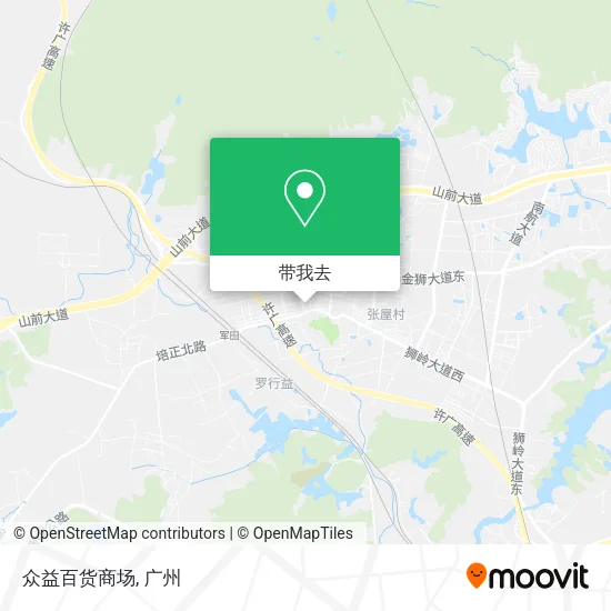 众益百货商场地图