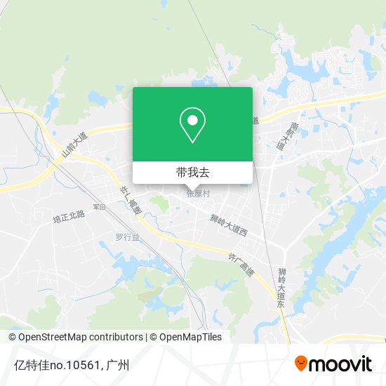 亿特佳no.10561地图