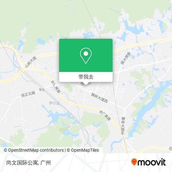 尚文国际公寓地图