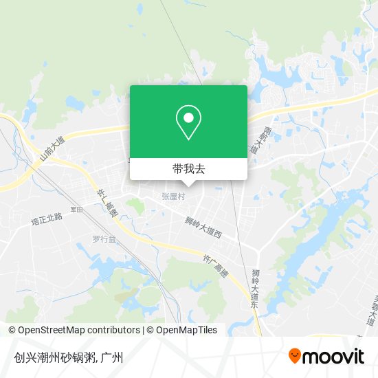 创兴潮州砂锅粥地图