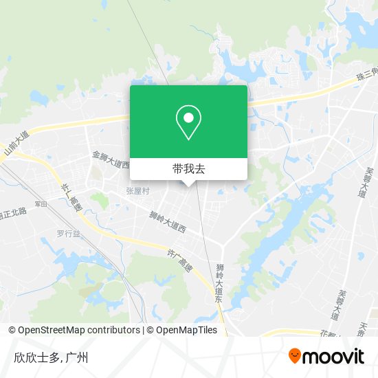 欣欣士多地图