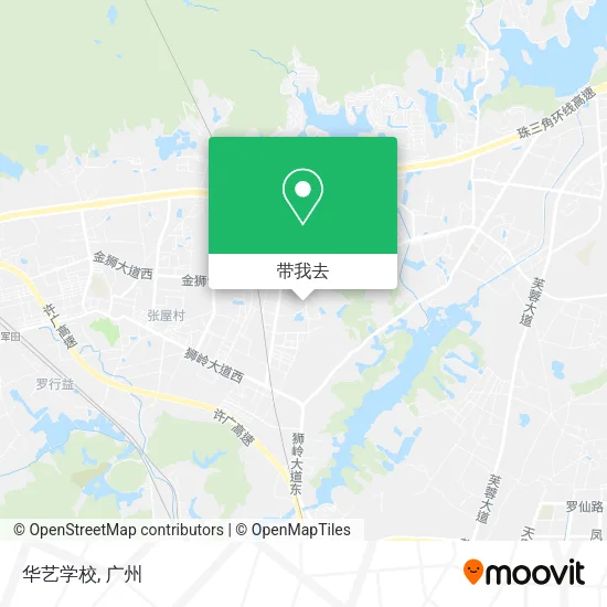 华艺学校地图
