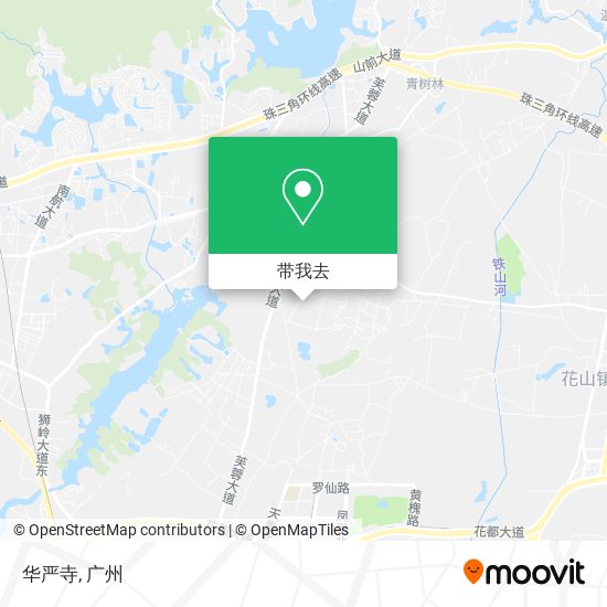 华严寺地图