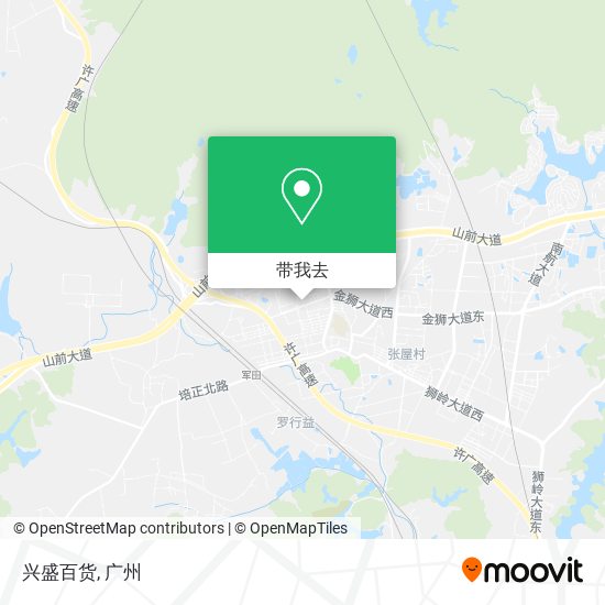 兴盛百货地图