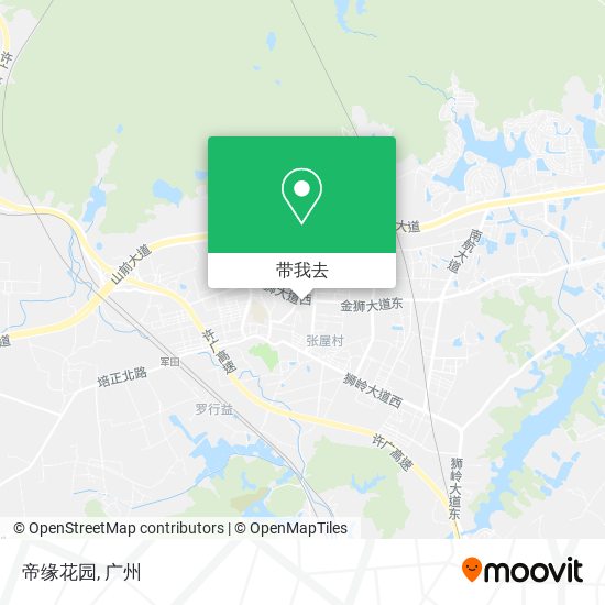 帝缘花园地图