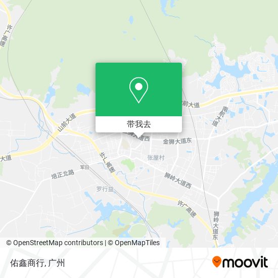 佑鑫商行地图
