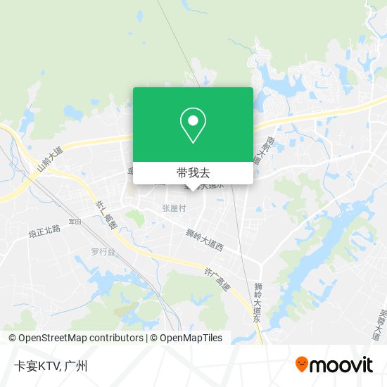 卡宴KTV地图