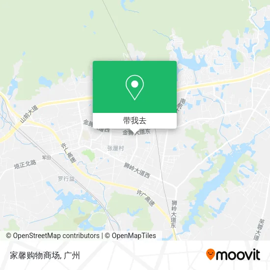 家馨购物商场地图