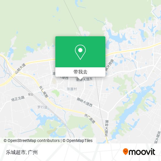 乐城超市地图