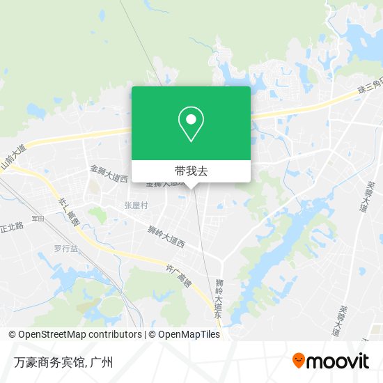 万豪商务宾馆地图