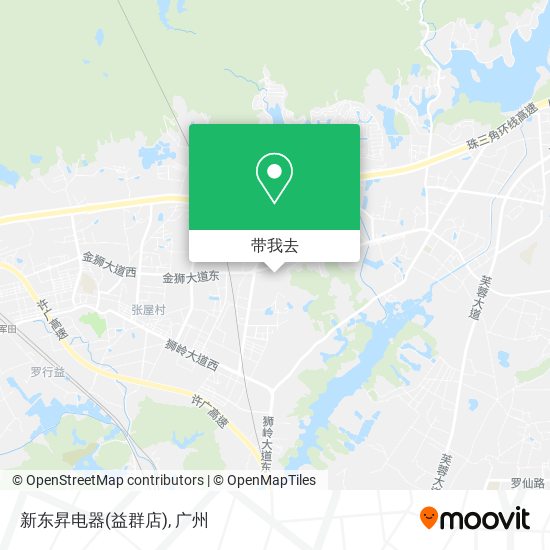 新东昇电器(益群店)地图