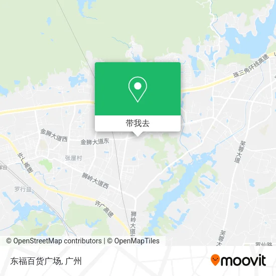 东福百货广场地图