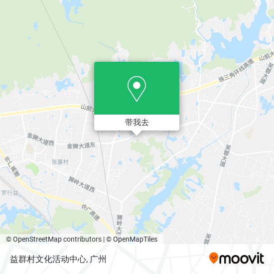 益群村文化活动中心地图