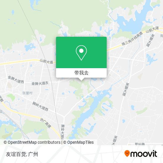 友谊百货地图