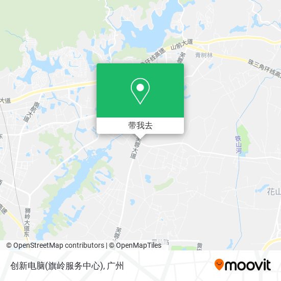 创新电脑(旗岭服务中心)地图