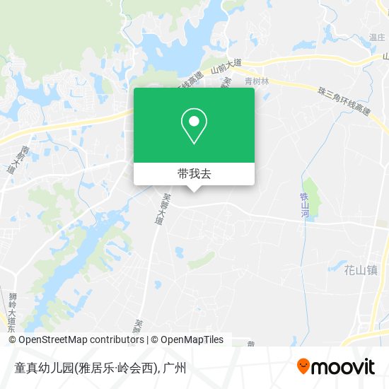 童真幼儿园(雅居乐·岭会西)地图