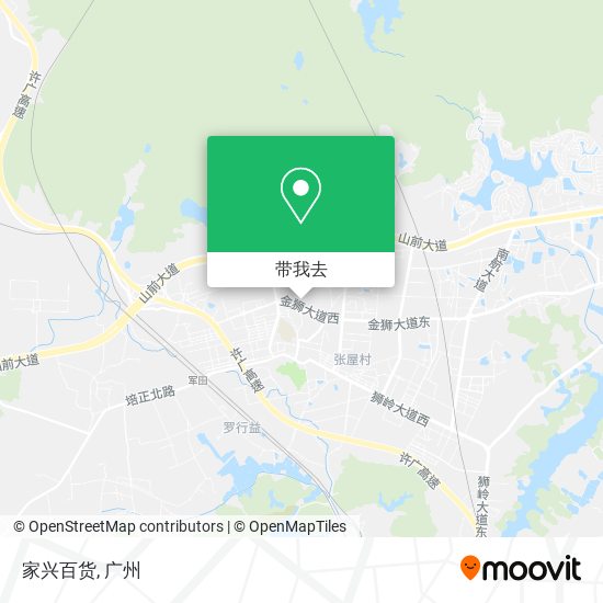 家兴百货地图
