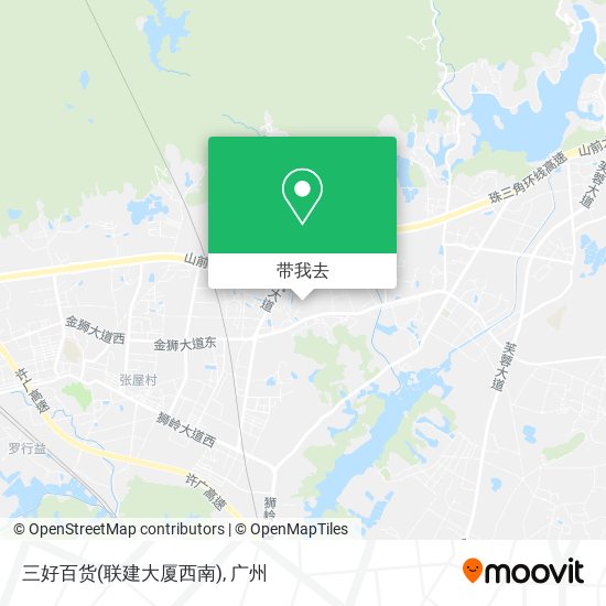 三好百货(联建大厦西南)地图