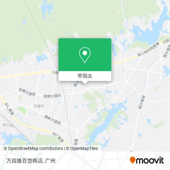 万昌隆百货商店地图