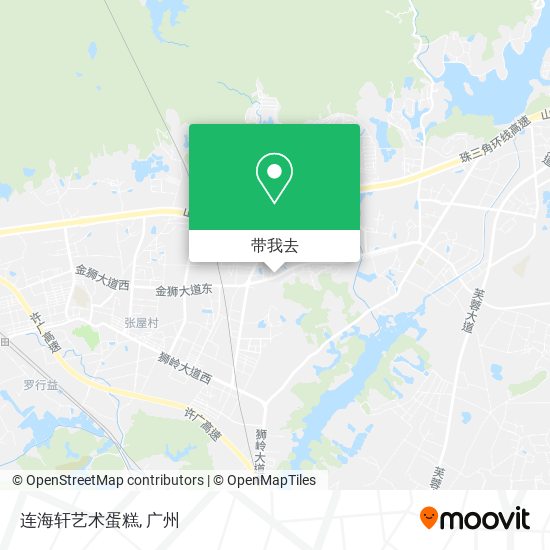 连海轩艺术蛋糕地图