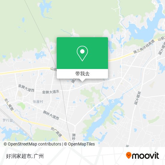好润家超市地图