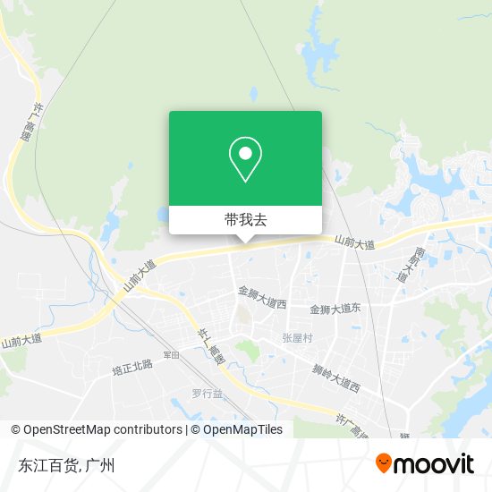 东江百货地图