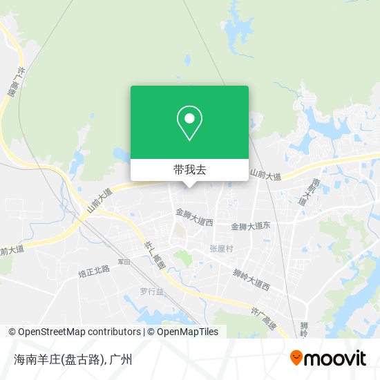 海南羊庄(盘古路)地图