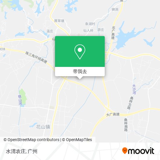 水渭农庄地图