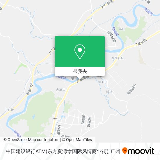中国建设银行ATM(东方夏湾拿国际风情商业街)地图