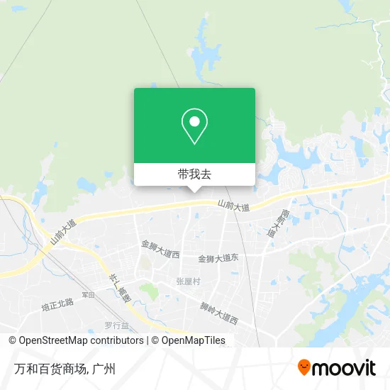 万和百货商场地图