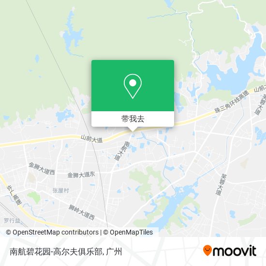 南航碧花园-高尔夫俱乐部地图