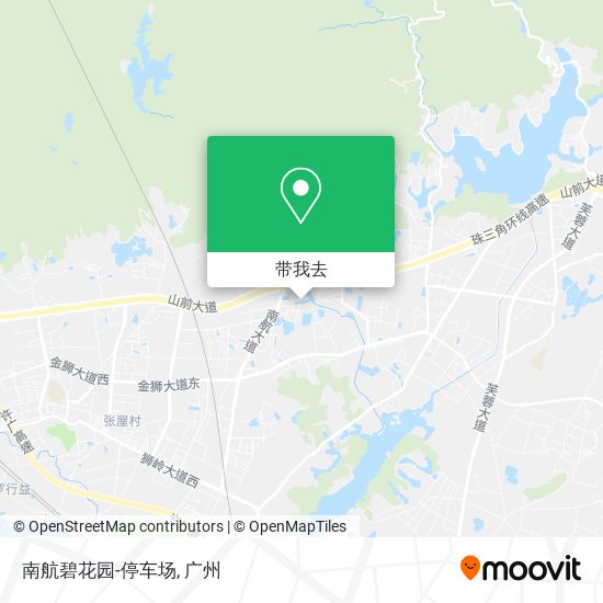 南航碧花园-停车场地图