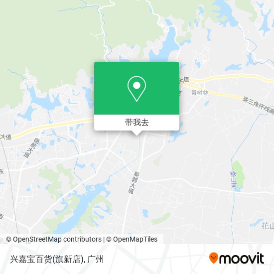 兴嘉宝百货(旗新店)地图