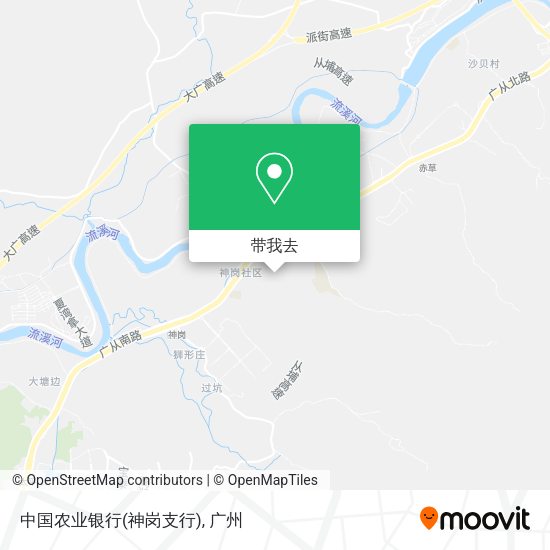 中国农业银行(神岗支行)地图