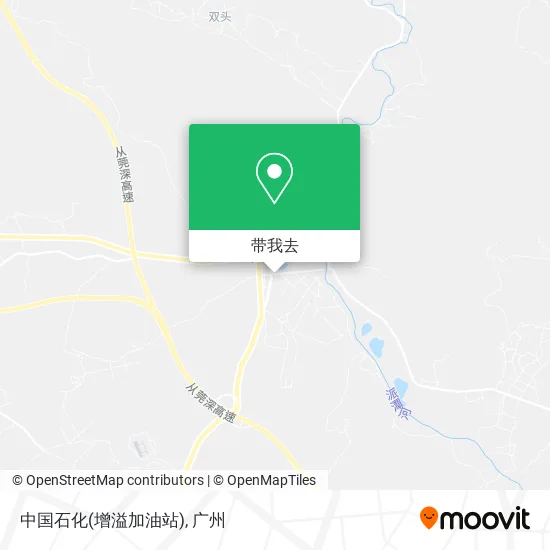 中国石化(增溢加油站)地图