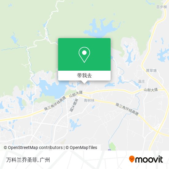 万科兰乔圣菲地图