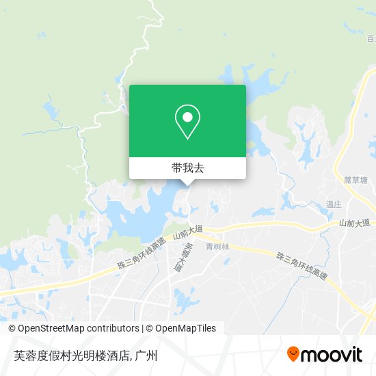 芙蓉度假村光明楼酒店地图