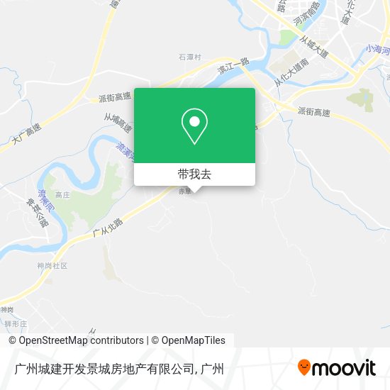 广州城建开发景城房地产有限公司地图