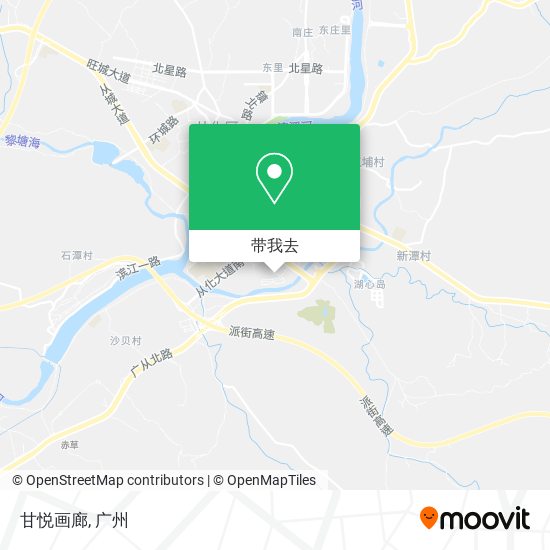 甘悦画廊地图