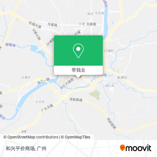 和兴平价商场地图