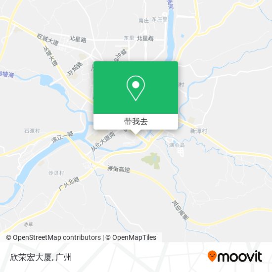 欣荣宏大厦地图