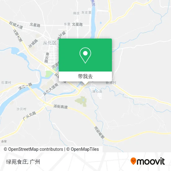 绿苑食庄地图