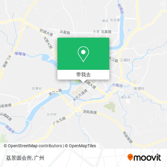 荔景圆会所地图