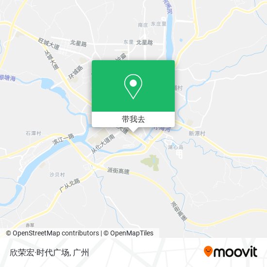 欣荣宏·时代广场地图